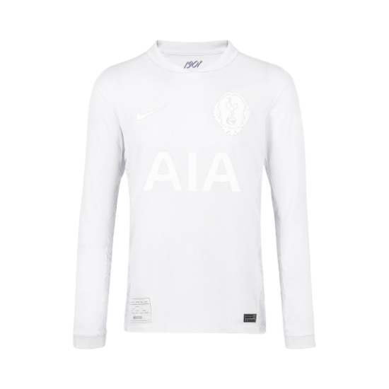 Bambini Tottenham Hotspur stagione 2025/26 FA Cup 1901 125º anniversario maglia a maniche lunghe