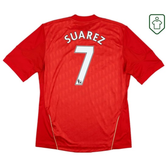 Maglia retrò casa uomo Liverpool 2010/12 Suarez #7