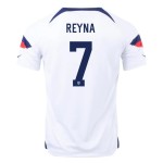 Giovanni Reyna #7 USMNT Maglia Casa Coppa del Mondo 2022