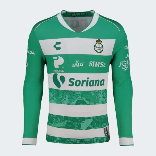 Maglia Bambino Santos Laguna 2025/26 Casa Manica Lunga