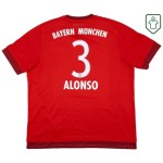 Maglia retrò Bayern Monaco 2015/16 Casa Uomo Alonso #3