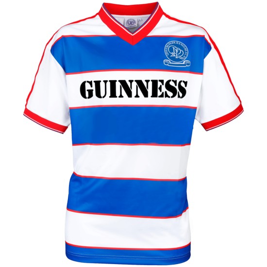 Maglia Retrò Guinness Queens Park Rangers Uomo 1985 Maglia Retrò Guinness Queens Park Rangers Uomo 1985