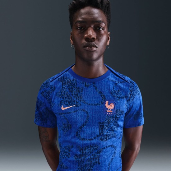 Maglia Uomo Francia 2025 Pre Partita Third Maglia Uomo Francia 2025 Pre Partita Third