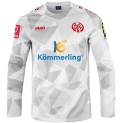 Maglia uomo Mainz 05 2025/26 terza riscaldamento sponsor maniche lunghe