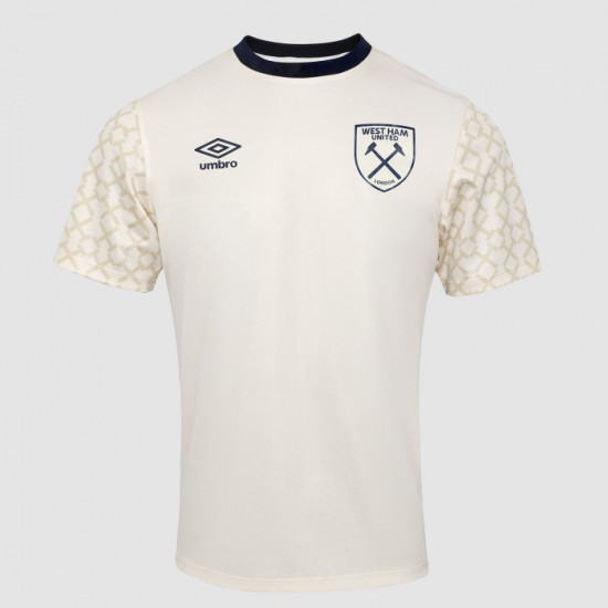Donna West Ham United 2025/26 Terza Maglia Pre Gara Donna West Ham United 2025/26 Terza Maglia Pre Gara