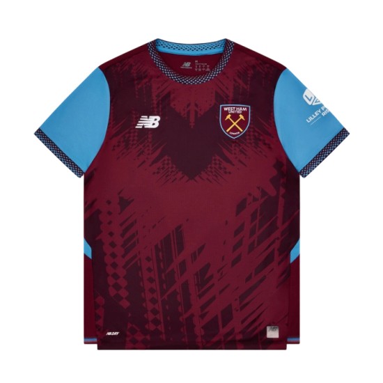 Maglia Home Senza Sponsor West Ham United 2026/27 Bambino Maglia Home Senza Sponsor West Ham United 2026/27 Bambino