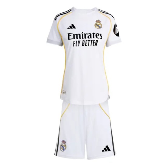 Kit Home Real Madrid 2025/26 Bambino