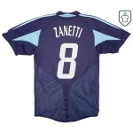 Maglia retrò Argentina 2004/05 trasferta da uomo Zanetti #8