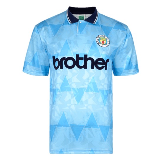 Maglia Retrò Casa Manchester City Uomo 1989