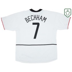 Maglia retrò trasferta uomo Manchester United 2002/03 Beckham #7