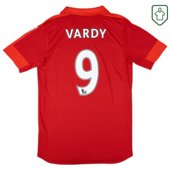 Maglia retrò Leicester City 2016/17 Trasferta Uomo Vardy #9 Maglia retrò Leicester City 2016/17 Trasferta Uomo Vardy #9