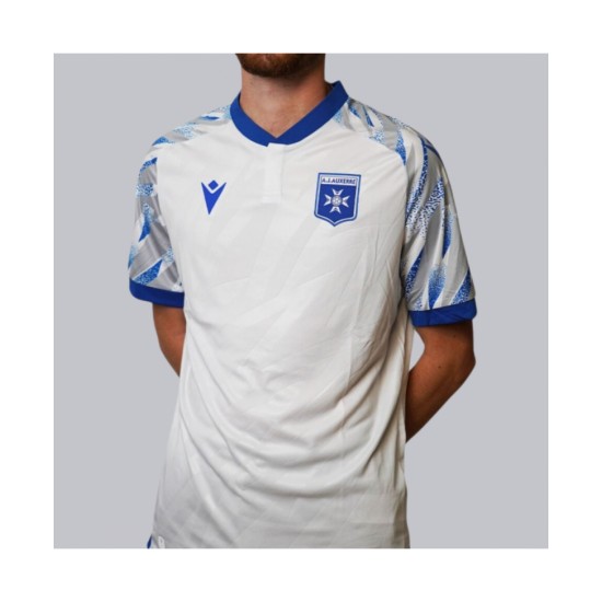 Maglia pre-partita terza AJ Auxerre 2025/26 uomo - Bianca