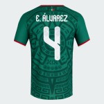 Maglia Ufficiale Casa Messico 2026 Uomo E. ÁLVAREZ #4