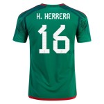 Hector Herrera #16 Messico Maglia Casa Coppa del Mondo 2022