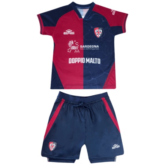 Kit Casa Bambino Cagliari Calcio 2025/26
