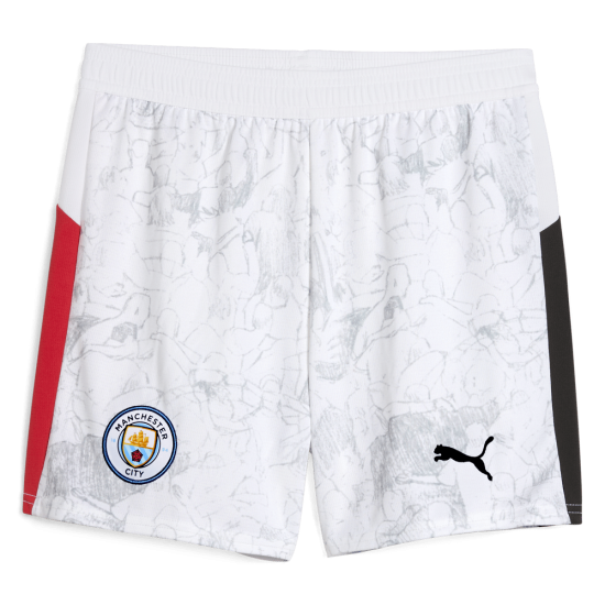 Pantaloncini uomo Manchester City 2025/26 KidSuper - Bianchi