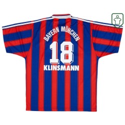 Maglia retrò Bayern Monaco 1995/97 Casa Uomo Klinsmann #18