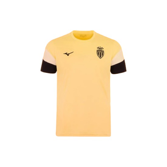Uomo AS Monaco 2025/26 Terza Maglia Pre Gara - Giallo