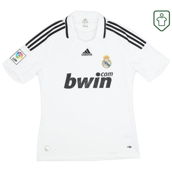 Uomo Maglia retro casa Real Madrid 2008/09