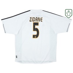 Uomo Maglia retro casa Real Madrid 2003/04 Zidane #5