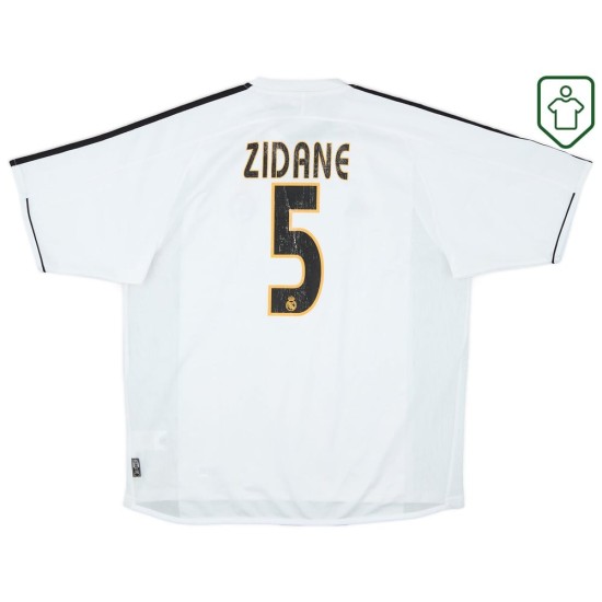 Uomo Maglia retro casa Real Madrid 2003/04 Zidane #5