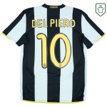 Maglia retrò Juventus 2008/09 Casa Uomo Del Piero #10 Maglia retrò Juventus 2008/09 Casa Uomo Del Piero #10