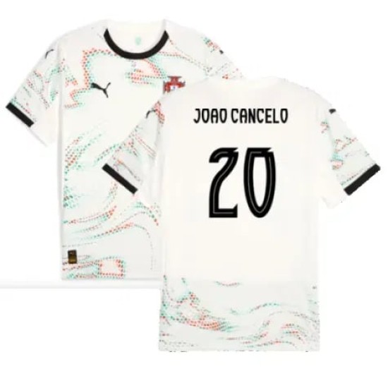 Maglia da trasferta JOAO CANCELO Portogallo 2025/26 Bambino