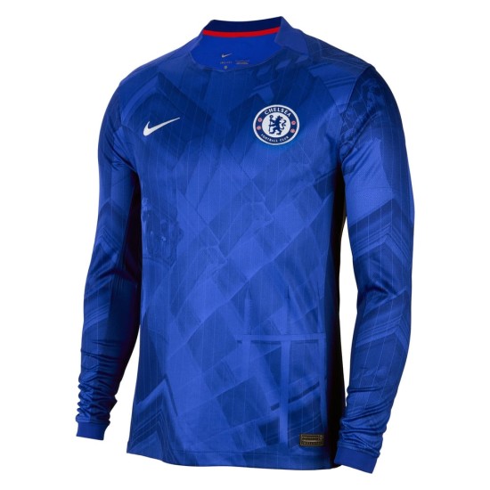 Maglia Manica Lunga Home Chelsea 2025/26 Bambino