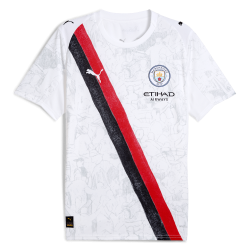 Maglia uomo Manchester City 2025/26 KidSuper - Bianca