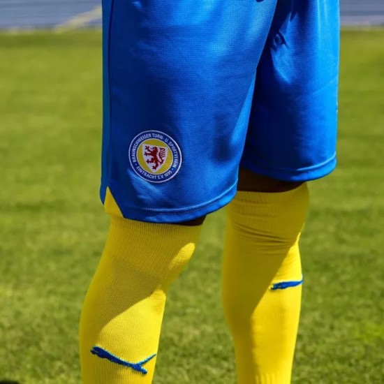 Pantaloncini Casa Eintracht Braunschweig Donna 2024/25 Pantaloncini Casa Eintracht Braunschweig Donna 2024/25