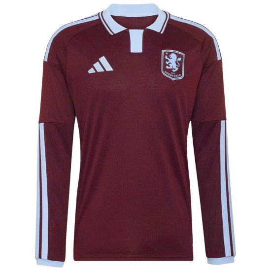 Maglia Aston Villa 2026/27 Home Manica Lunga Bambino Maglia Aston Villa 2026/27 Home Manica Lunga Bambino