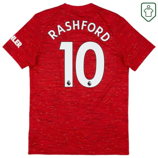 Maglia retrò casa uomo Manchester United 2020/21 Rashford #10