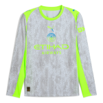 Uomo Manchester City 2025/26 Terza Maglia Manica Lunga Uomo Manchester City 2025/26 Terza Maglia Manica Lunga
