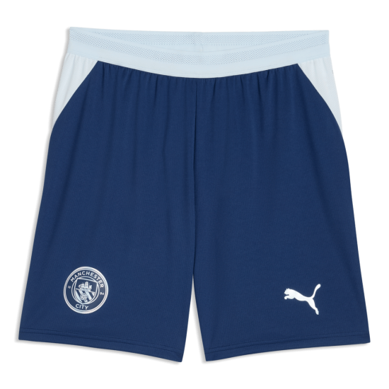 Pantaloncini Manchester City 2026/27 Home Uomo - Blu Pantaloncini Manchester City 2026/27 Home Uomo - Blu