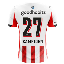 Uomo PSV 2025/26 Maglia Home Champion #27
