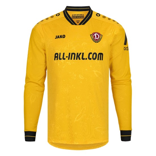 Maglia bambino Dynamo Dresden 2025/26 home maniche lunghe