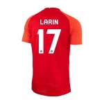 Cyle Larin #17 Canada Maglia Casa Coppa del Mondo 2022