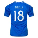 Italia #18 Nicolo Barella Maglia Casa 23/24