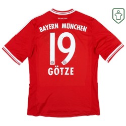 Maglia retrò Bayern Monaco 2013/14 Casa Uomo Götze #19