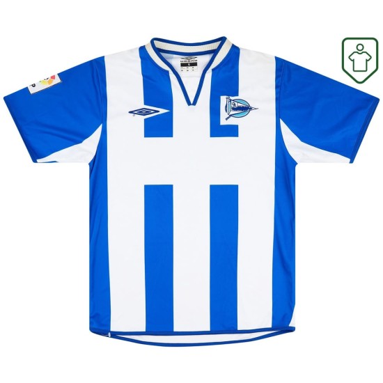 Uomo Maglia retro casa Alaves 2005/06