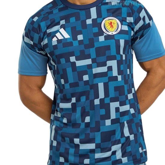 Maglia pre-partita terza Coppa del Mondo 2026 Scozia da bambino Maglia pre-partita terza Coppa del Mondo 2026 Scozia da bambino