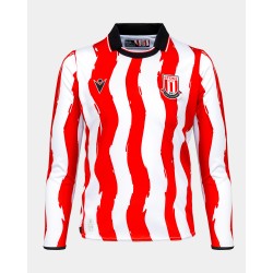 Maglia Bambino Manica Lunga Stoke City 2025/26 Home
