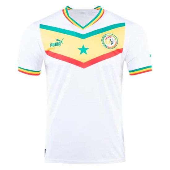 Senegal Maglia Casa Coppa del Mondo 2022 Senegal Maglia Casa Coppa del Mondo 2022