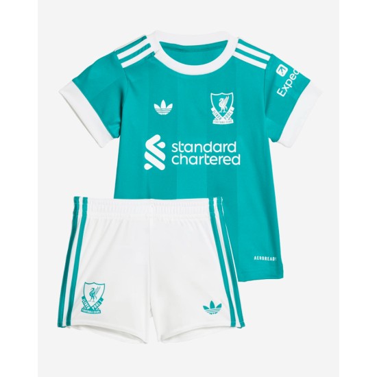 Kit Terza Liverpool 2025/26 Bambino