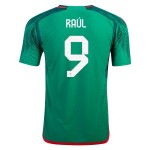 Raul Jimenez #9 Messico Maglia Casa Coppa del Mondo 2022