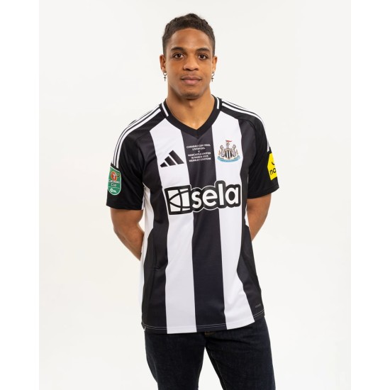 Maglia dei vincitori della Carabao Cup Newcastle United 2025 Uomo Maglia dei vincitori della Carabao Cup Newcastle United 2025 Uomo