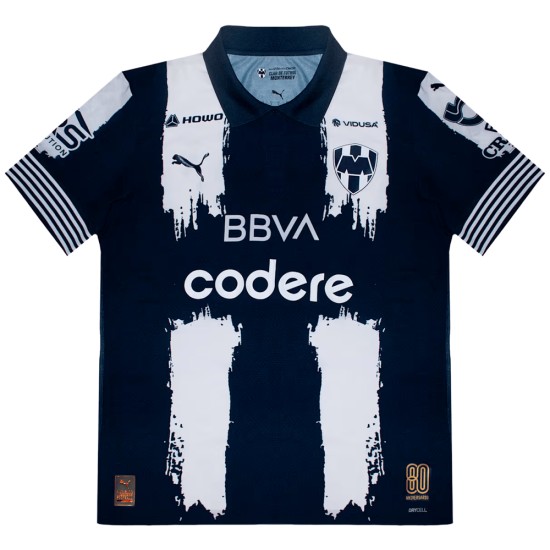Bambino Monterrey FC 2025 Maglia 80° Anniversario
