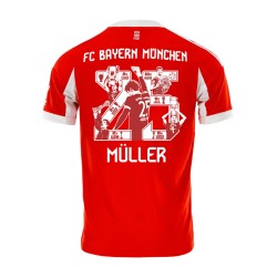 Maglia Uomo Bayern Monaco 2025/26 Home - Müller #25