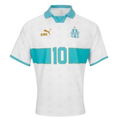 Maglia Retro King OM #10 - Bianca Uomo