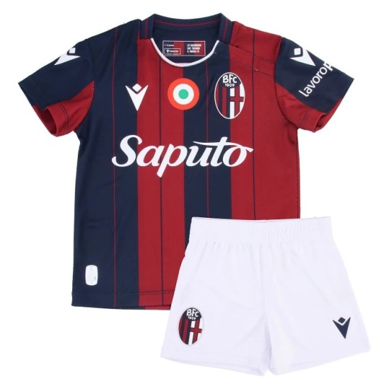 Bambini Bologna FC 2025/26 Kit Casa